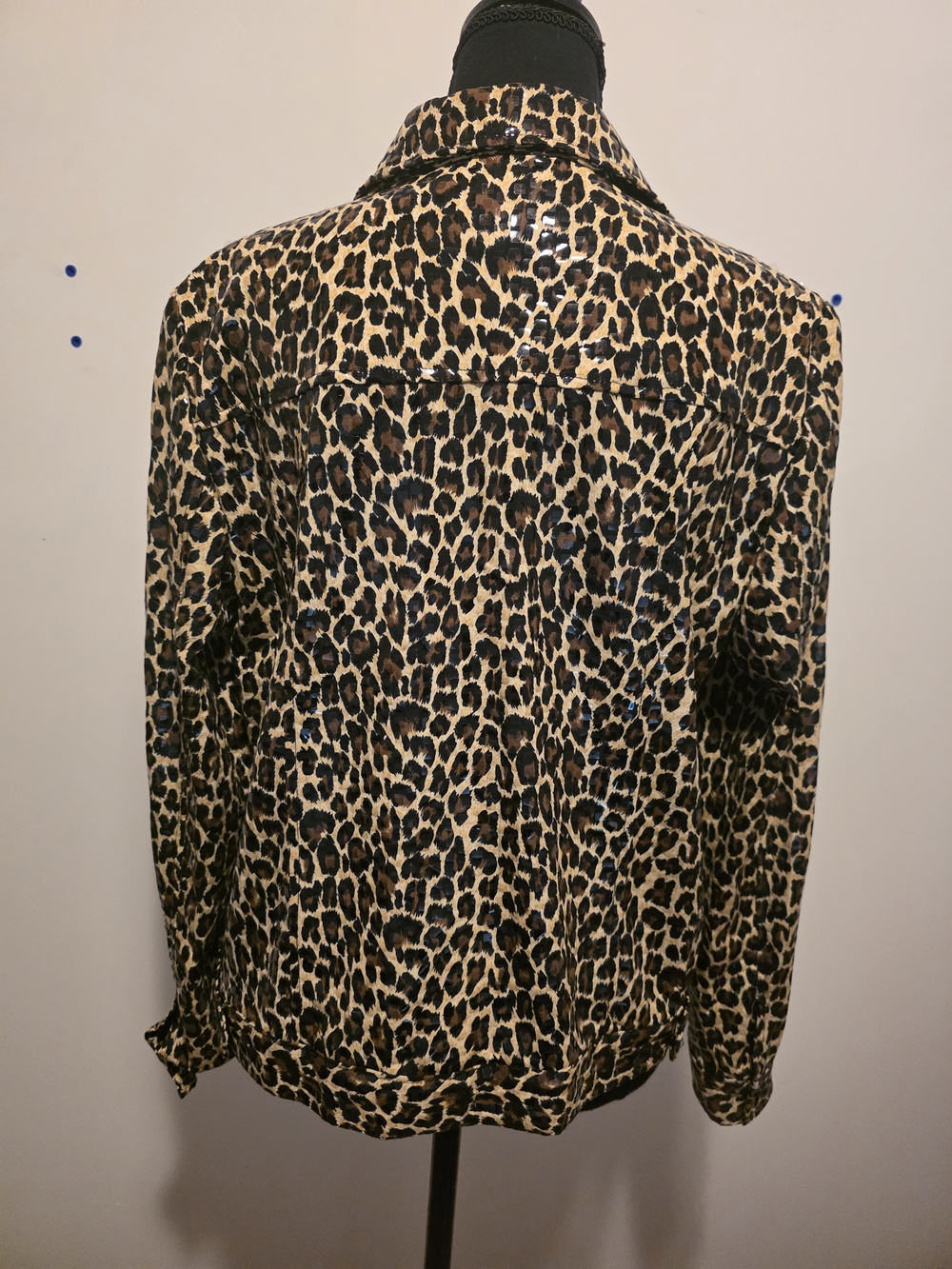 Perceptions NY Animal Print Jacket (Size 12) - Picture 3 of 7